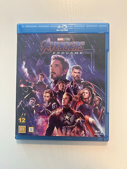 Avengers Endgame Blu-ray-elokuva