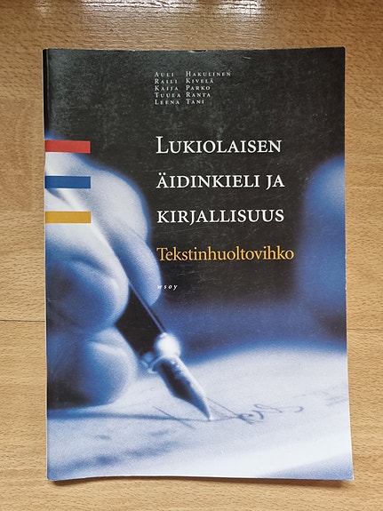 Lukiolaisen äidinkieli ja kirjallisuus – Tekstinhuoltovihko oppikirja