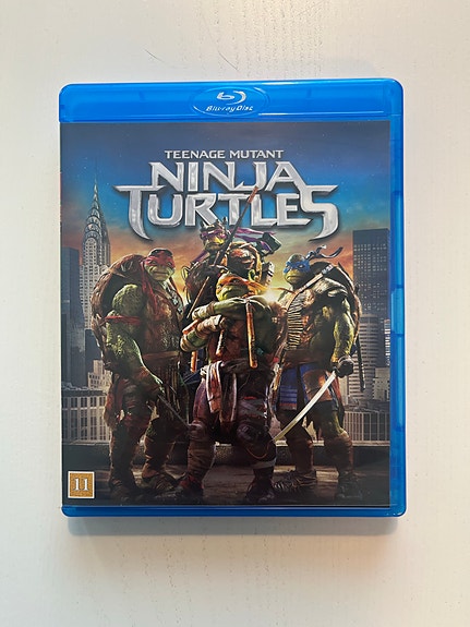 Teenage Mutant Ninja Turtles Blu-ray elokuva
