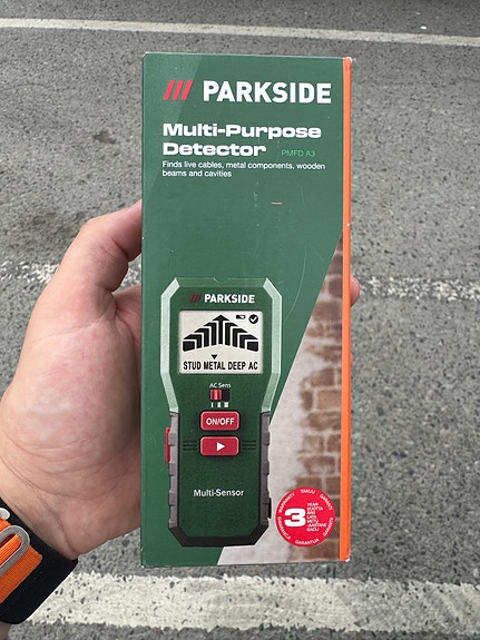 Parkside Multi-Purpose Detector monitoimitunnistin