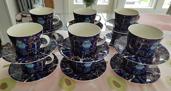 Iittala Taika kahvikuppi ja tassi
