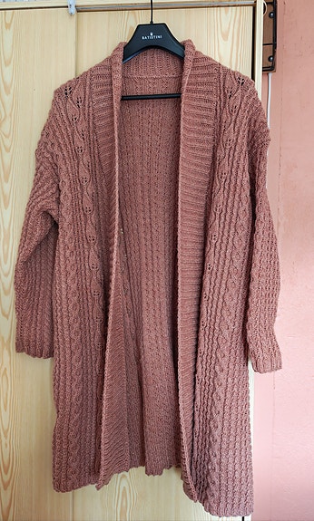 Handmade pitkä villatakki