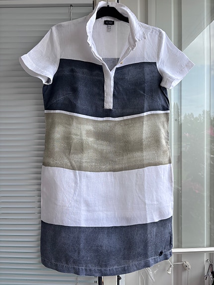 Armani jeans pellavamekko 42(38).