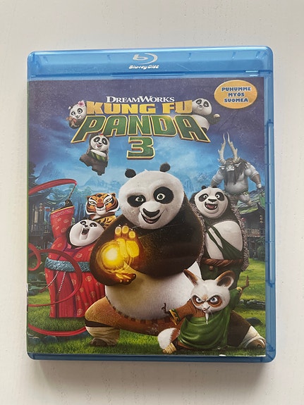 Kung Fu Panda 3 Blu-ray elokuva