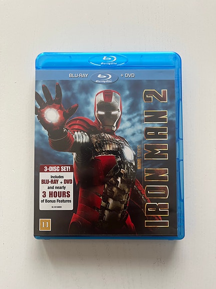 Iron Man 2 Blu-ray + DVD elokuva