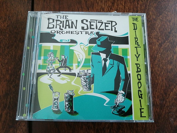 Brian Setzer orchestra dirty boogie CD