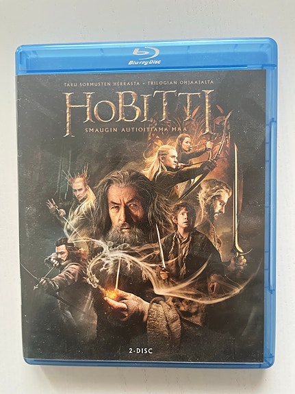 Hobitti Smaugin autioittama maa Blu-ray