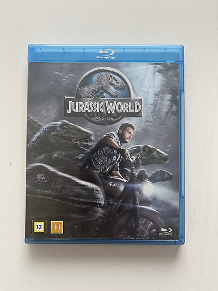 Jurassic World Blu-ray elokuva