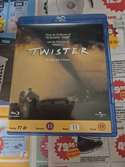 Twister blu-ray