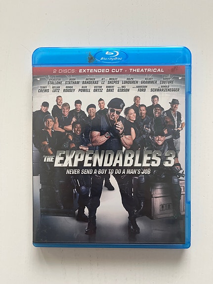 The Expendables 3 Blu-ray elokuva