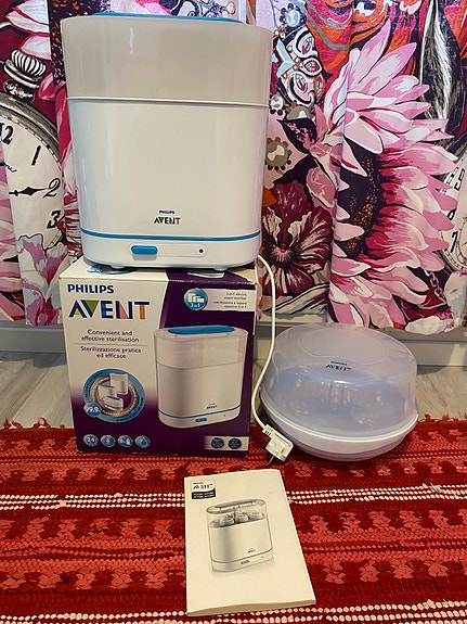 Tuttipullojen sterilointilaitteet PHILIPS AVENT