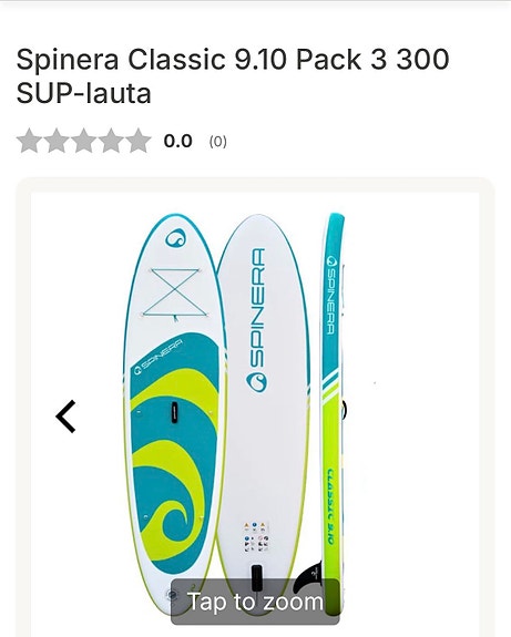 SUP-lauta setti