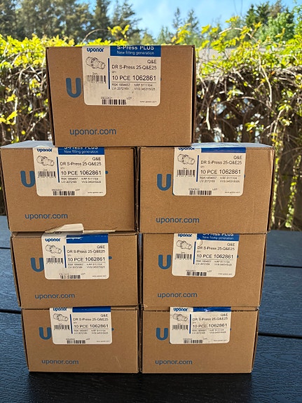 Uponor S-press PLUS DR S-press 25-Q&E 25 liitin