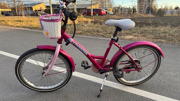 Tunturi lasten polkupyörä 20" pinkki