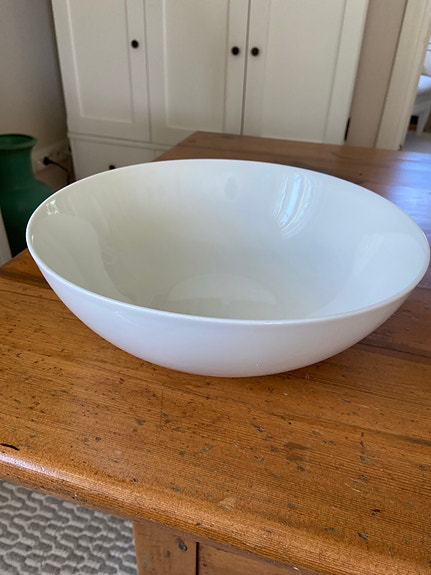 Iittala 24H  valkoinen salaattikulho