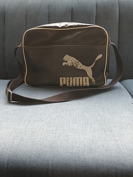 Vintage Puma-olkalaukku
