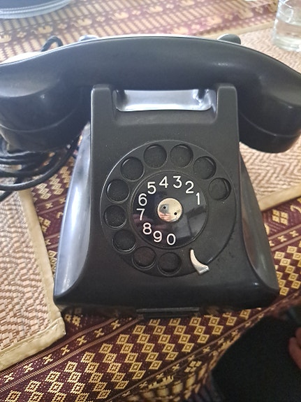 Ericsson vintage lankapuhelin sisustus