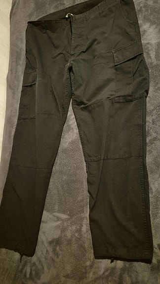US Army BDU Hot Weather Combat Trousers – Black – XL Regular ks. mitat