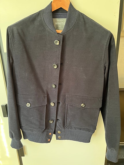 Private White VC The Moleskin Bomber Jacket