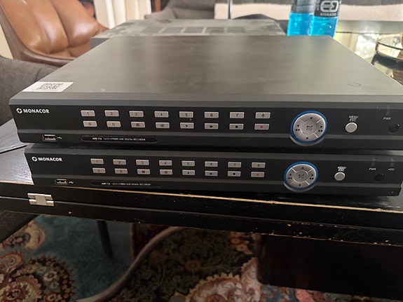 Monacor digitaalinen videonauhuri DVR