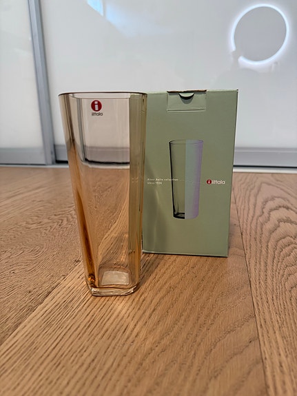 Iittala Aalto maljakko 180 mm rion ruskea