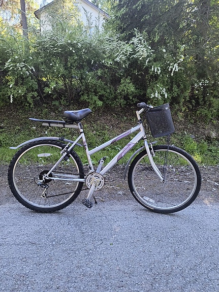 Hyväkuntoinen 18-Vaihteinen 26" Raleigh Seattle maastopyörä
