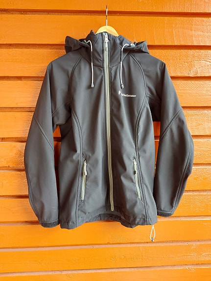 Peak Performance musta softshell takki s