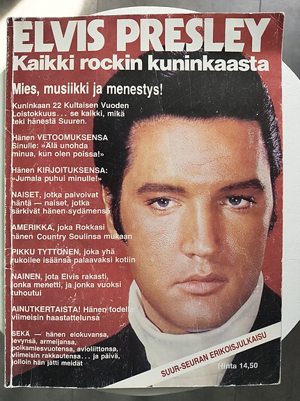 Elvis Presley -kirja Kaikki rockin kuninkaasta