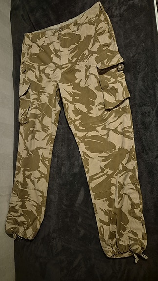 British Army Combat Trousers – Desert DPM (Windproof)