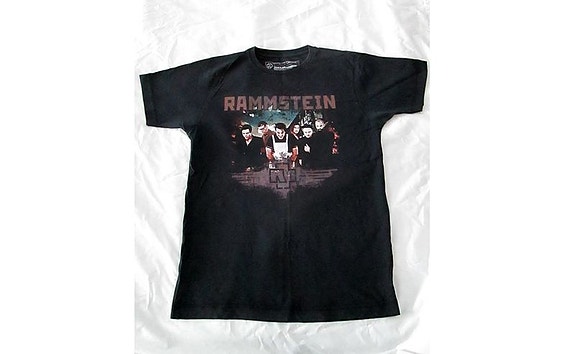 Rammstein paita kiertue 2010, metal, rock, gootti