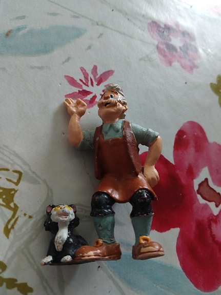 Disney Gepetto ja figaro