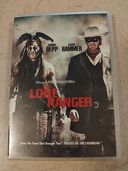 Disney The Lone Ranger DVD elokuva
