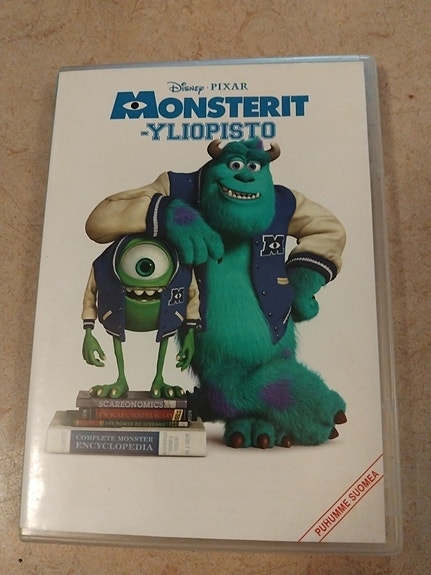 Disney Pixar Monsterit yliopisto DVD