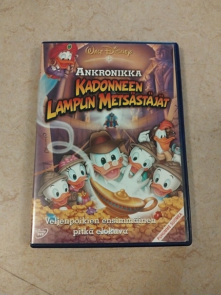 Disney Ankronikka Kadonneen lampun metsästäjät DVD