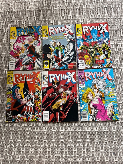 Ryhmä X lehden vuosikerta 1988 ( nrot 1-12)
