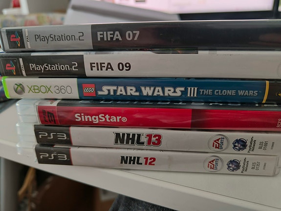 Sekalaisia konsolipelejä ps2, ps3, xbox 360