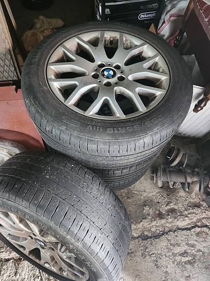BMW X5 19" aluvanteet ja 255/55R19 kesärenkaat