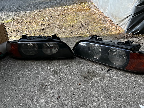 BMW e39 hella ajovalot