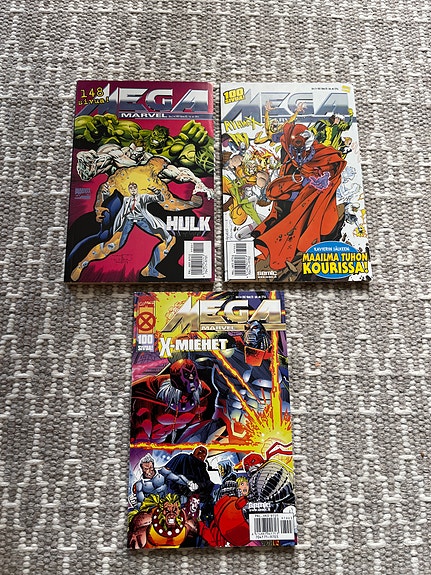 Mega Marvel lehdet 1-3/1987