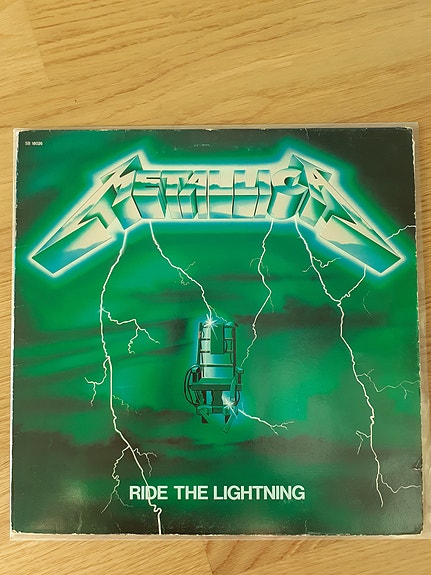 Metallica - Ride The Lightning LP