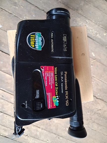 Panasonic vhs videokamera