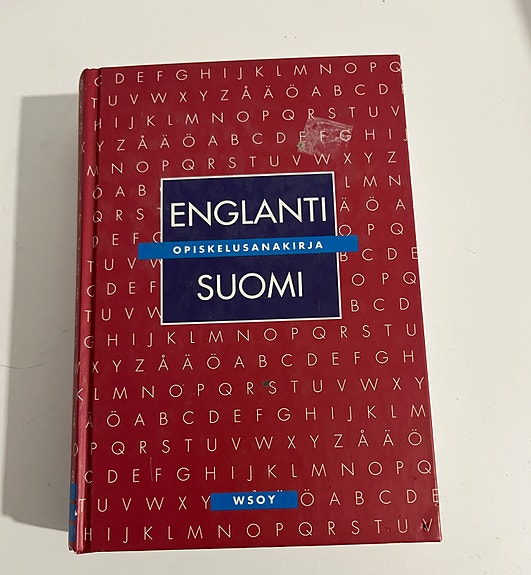 WSOY Englanti–suomi sanakirja