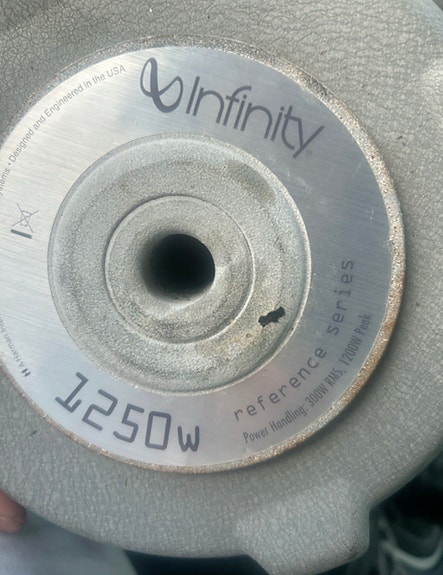 Infinity Reference Series 1250W subwoofer