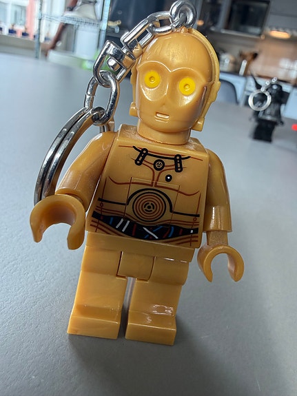 Lego C-3PO avaimenperä led-valolla
