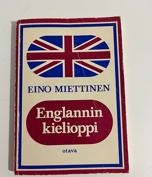 Eino Miettinen Englannin kielioppi -kirja