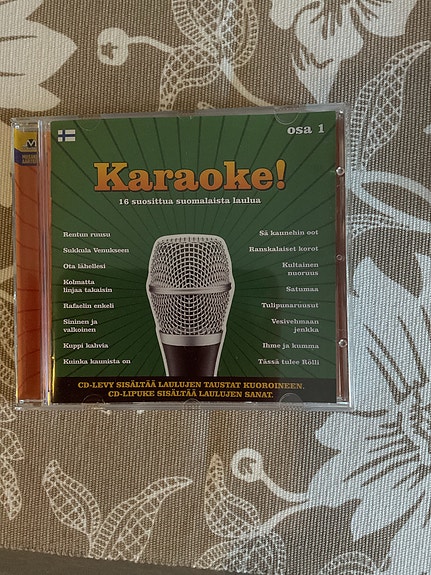 Karaoke! osa 1 CD-levy suomenkielisillä lauluilla