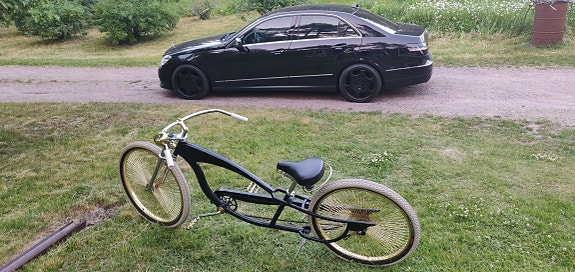 Custom Chopper polkupyörä
