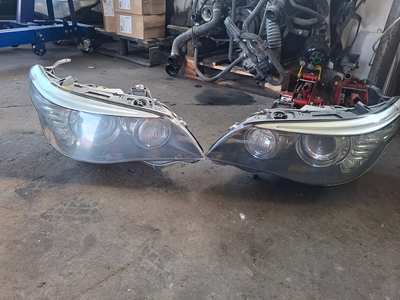 BMW e60/61 lci adaptiiviset ajovalot