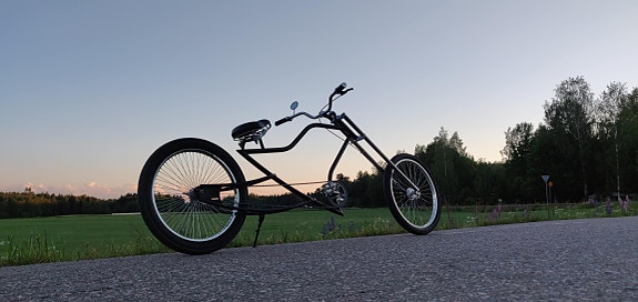 Custom Chopper polkupyörä