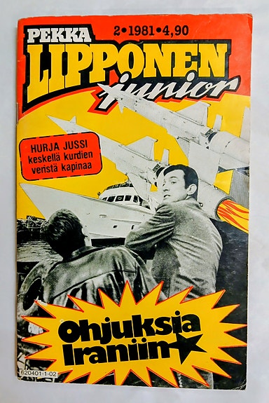 Pekka Lipponen Junior 2/1981 - Ohjuksia Iraniin